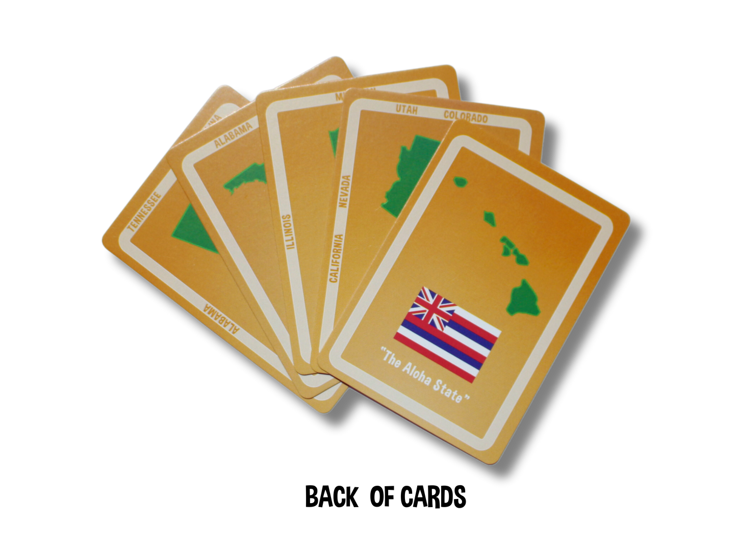 Kindertrekk USA States and Capitals Flash Cards | Learn All 50 States and Capitals | Additional State Facts Included | Use As Flashcards or Card Games | Made in The USA | Ages 6+