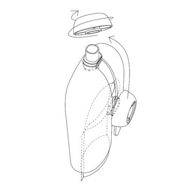 Kindertrekk™ The Swedish Squeeze Pouch Holder | The Baby Product You Didn't Know You were Missing | Enjoy a Snack on The Go | No More Messy Clean-ups | Fits Most Squeeze Pouches | Age 9month+