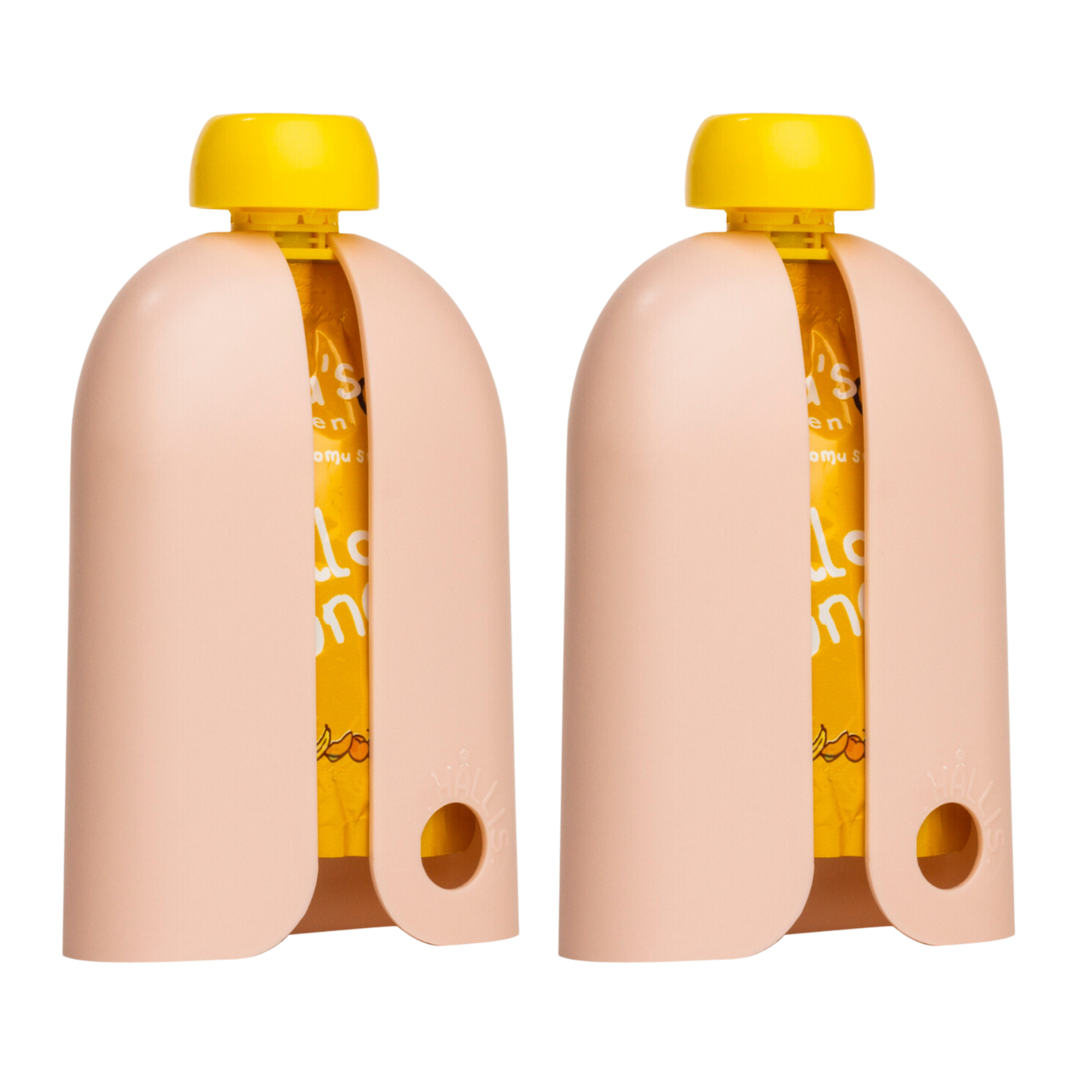 Kindertrekk™ The Swedish Squeeze Pouch Holder - 2pack | The Baby Product You Didn't Know You were Missing | Enjoy a Snack on The Go | No More Messy Clean-ups | Fits Most Squeeze Pouches | Age 9month+